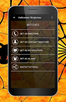 Halloween Ringtones android App screenshot 1