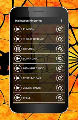 Halloween Ringtones android App screenshot 2